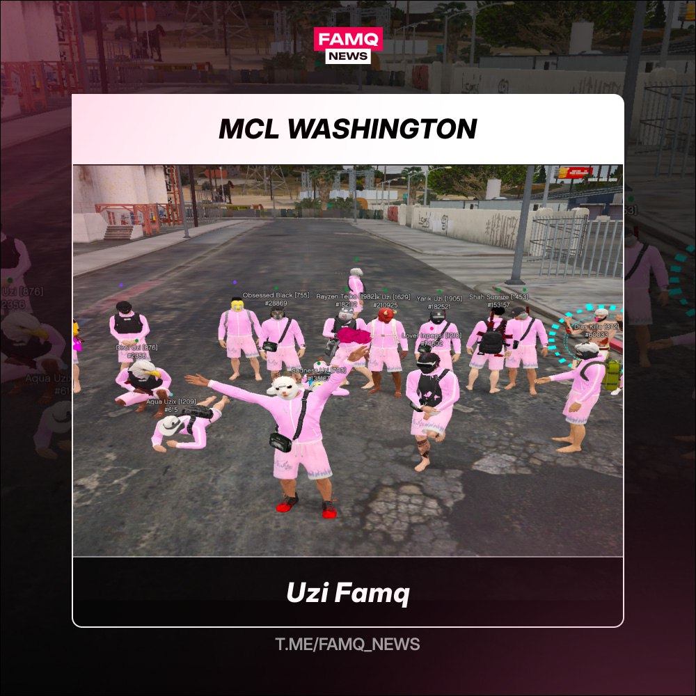 👑 Победителем турнира MCL на сервере Washington становится семья Uzi Famq!