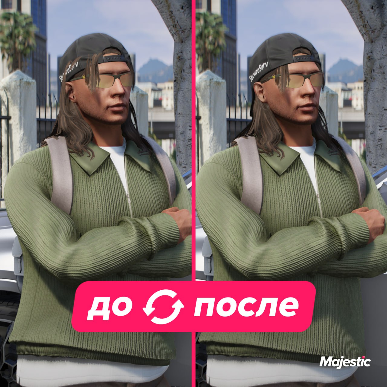 ⚙️ Обновление кастомизации: исправлено 250+ причесок и головных уборов