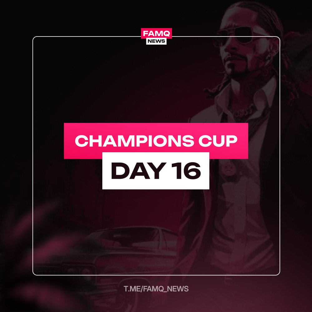 ☄️ Итоги шестнадцатого дня Champions Cup!